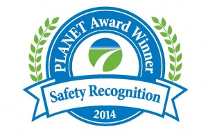 Quiet Village Receives PLANET Safety Award