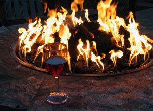 outdoor fire pit